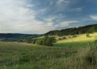 Chvaleč - příjezd a průzkum okolí  vyhlídka nad vesnicí : panorama