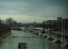 Paříž - silvetr 2000 - zbytek  záplavy : Paříž 2000 silvestr