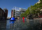 Paříž - květen 2012  centrum Pompidue : Pompiduovo centrum, architektura, muzeum