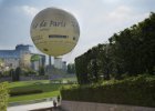 Paříž - květen 2012  Parc André-Citroën‎ - Air de Paris : architektura, balón, park, předměty