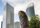 La Défense  Slavný megapalec od  Césara Baldacciniho. : La Defense, Paříž 2021, architektura, socha