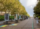 La Défense  výstava fotografií s přiléhavým názvem "L’extase" : La Defense, Paříž 2021, akce, architektura, výstava