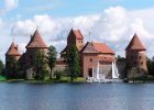 hrad Trakai  Litva - Trakai : Petrohrad a Pobaltí