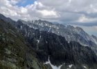 pohled na hřebeny  Vysoké Tatry z Kriváňa