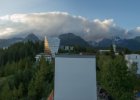 hotel Polar  výhled ze střechy, budoucí zimní zahrada pro snídaně